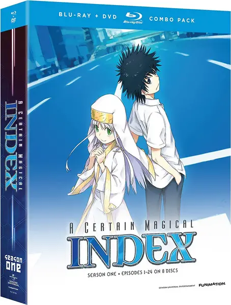 A Certain Magical Index Complete Season 1 Collection Bluray