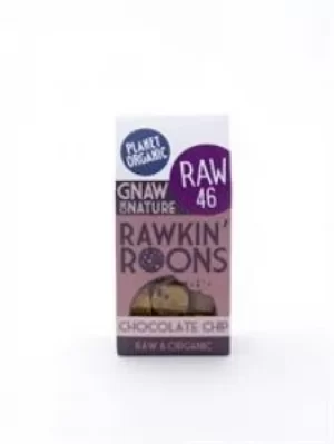 image of Planet Organic Chocolate Chip Rawkin' Roons 90g