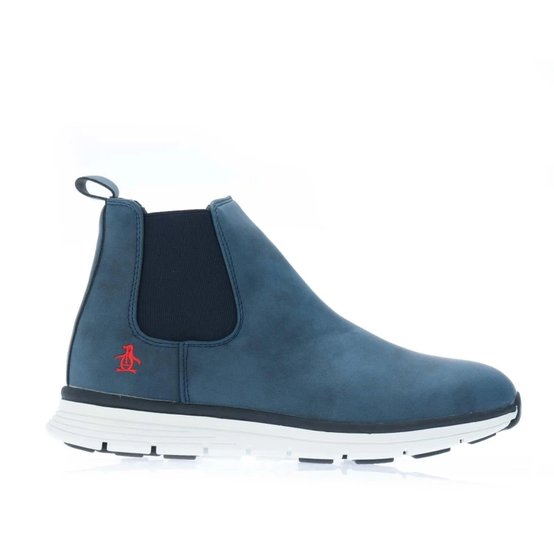 Image of Original Penguin Nico Boots - Blue Blue UK 3