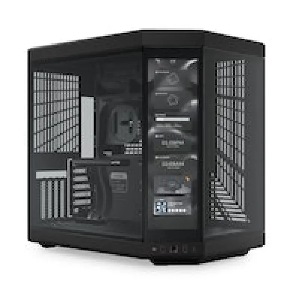 Image of Hyte Y70 Touch Dual Chamber Mid-Tower ATX Case - Black