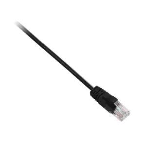 Image of V7 Black Cat6 Unshielded (UTP) Cable RJ45 Male to RJ45 Male 2m 6.6ft