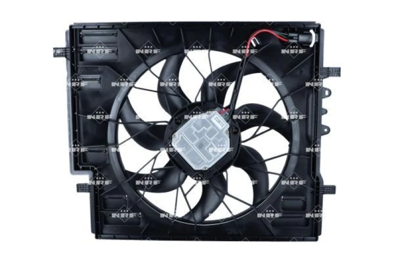 Image of NRF 470025 Cooling Fan with radiator fan shroud Fan,radiator (508)