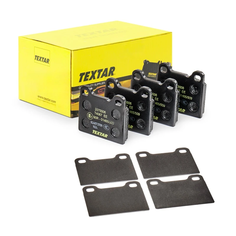 Image of Brake pad set TEXTAR 2075506