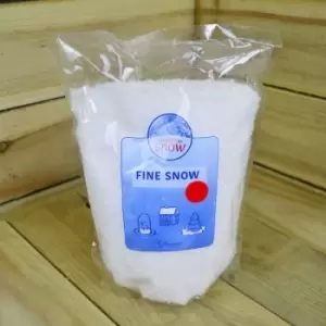 image of Chirstmas Snow - 200g Fine White Artificial Snow - 100% PE