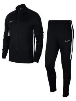 Image of Boys, Nike Junior Academy Dry Tracksuit, Black, Size M (10-11 Years)