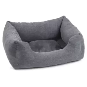 Image of Zoon Harrogate Tweed Square Dog Bed - Large