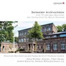 Image of Detmolder Archivschatze: Zum 75-jahrigen Bestehen Der Hochschule Fur Musik Detmold