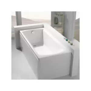 image of Ideal Standard - Concept Single Ended Rectangular Bath 1700mm x 700mm 2 Tap Holes White