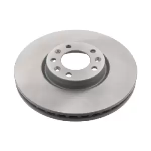 Image of Brake Disc (Front) ADP154332 by Blue Print - Single
