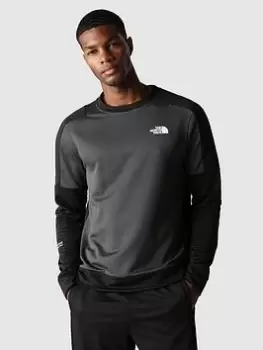 image of The North Face Mountain Athletics Crew Fleece, Black Size M Men