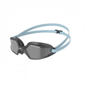 image of Speedo Hydro Mirror Goggles - Cool Grey/Chr