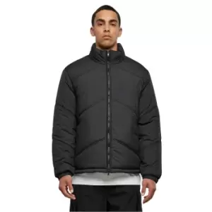 image of Urban Classics Arrow Puffer Jacket, Black