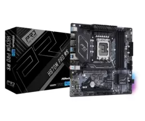 Image of ASRock H670M PRO RS Intel DDR4 Micro ATX Motherboard - LGA 1700