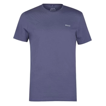 image of Jack Wills Sandleford Classic T-Shirt - Dusk Blue