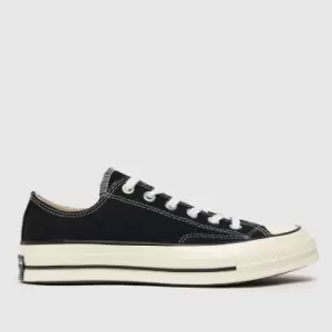 image of Converse Black & White Chuck 70 Ox Trainers