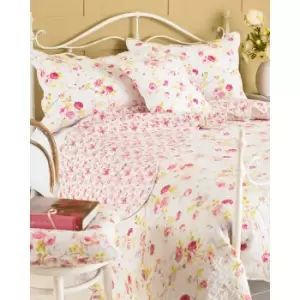 Image of Riva Home Honeypotlane Bedspread (Super King) (White)