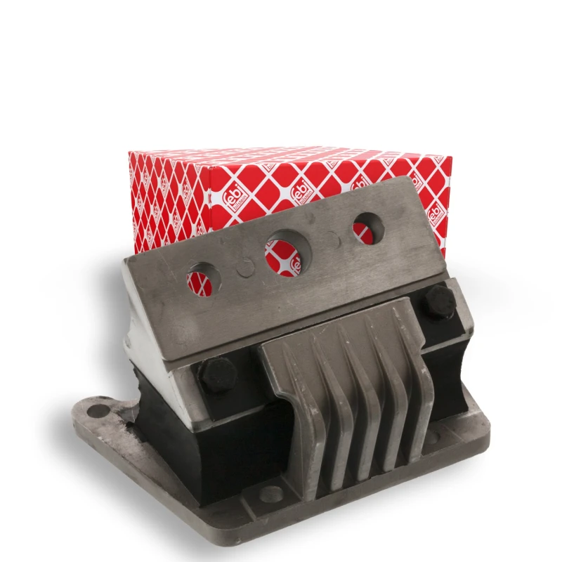 Image of FEBI BILSTEIN 08083 Engine mount both sides, Rubber-Metal Mount Engine Mounting (247)