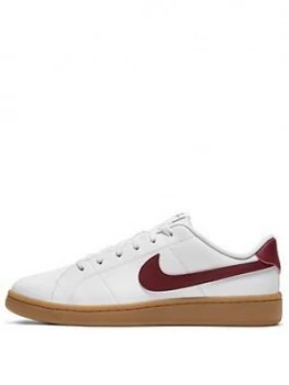 image of Nike Court Royale 2 Low, White/Red, Size 10, Men