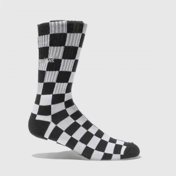 Image of Vans Black & White Checkerboard Ii Crew 1pk