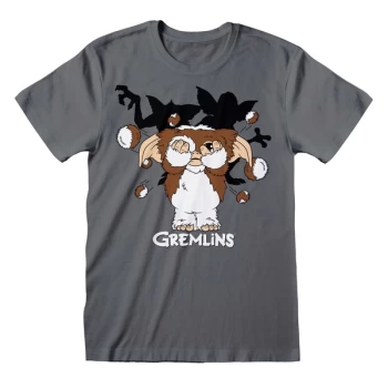 Image of Gremlins - Fur Balls Unisex Large T-Shirt - Charcoal