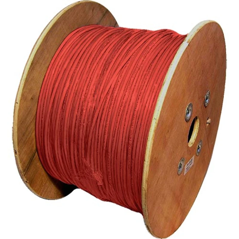 Image of Cablenet Cat6 Red F/UTP LSOH 26AWG Stranded Patch Cable 500m Reel