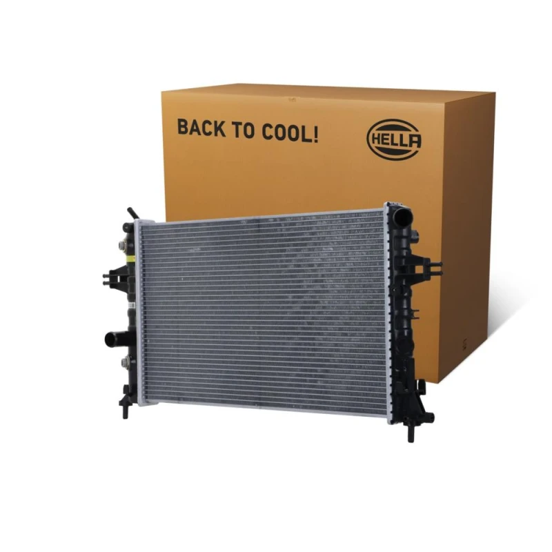 Image of HELLA Engine radiator HELLA 8MK 366 302-501