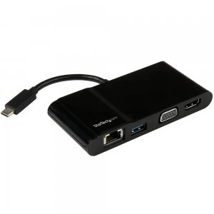 Image of StarTech USB C Multiport Adapter for Laptops 4K HDMIVGA
