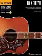 Image of folk guitar stylistic supplement to the hal leonard guitar method bk audio