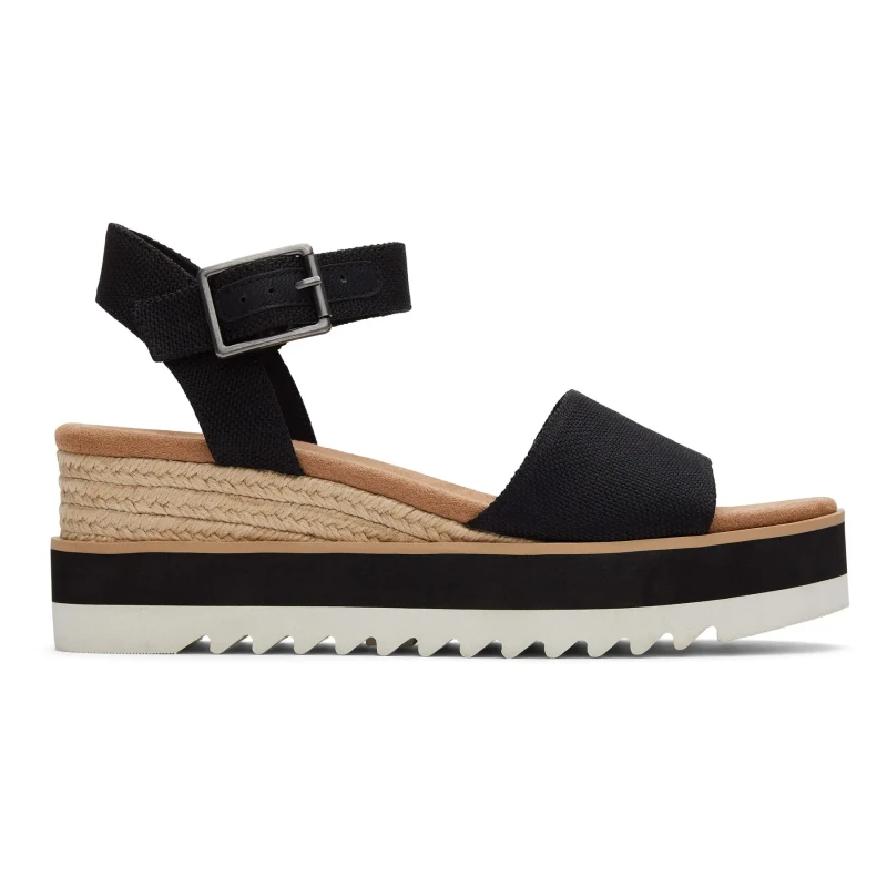 Image of TOMS Womens sandals Toms Diana Noir Female 38,5