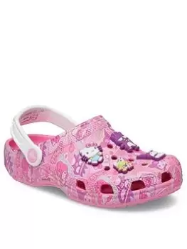 Image of Crocs Classic Hello Kitty Clog, Pink, Size 12 Younger