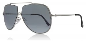 image of Tom Ford Chase Sunglasses Shiny Palladium 16A 61mm