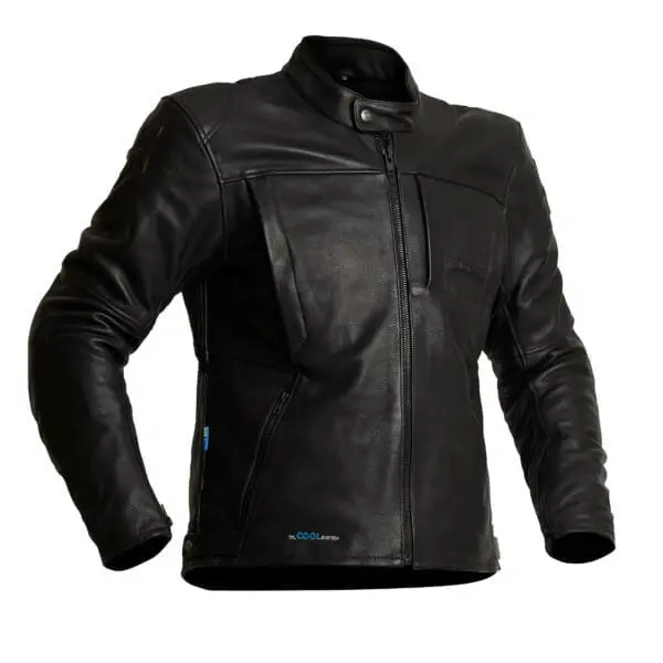 Image of Halvarssons Racken Leather Jacket Black Size 58