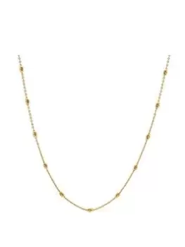 Image of Hot Diamonds X Jac Jossa Embrace Oval Cable Chain - 40-45cm, Gold, Women