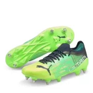 image of Puma Ultra 1.2 SG Football Boots - Green