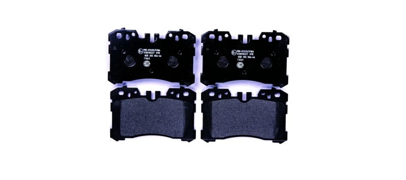 Image of HELLA Brake pad set HELLA 8DB 355 006-661