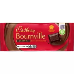 image of Cadbury Bournville Classic Dark Chocolate Bar 100g