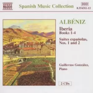 Image of Iberia - Suites Espanolas Nos 1 & 2 by Miguel Bustamante CD Album