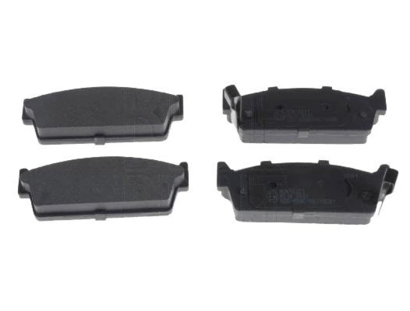 Image of Blue PRINT ADN14227 Brake pad set Rear Axle, with acoustic wear warning Brake Pad Set,disc brake (402)