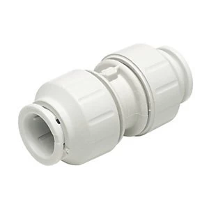Image of John Guest Speedfit PEM0422WP Straight Coupler - 22mm