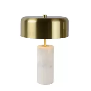 image of Mirasol Vintage Table Lamp - Ø25cm - 3xG9 - White