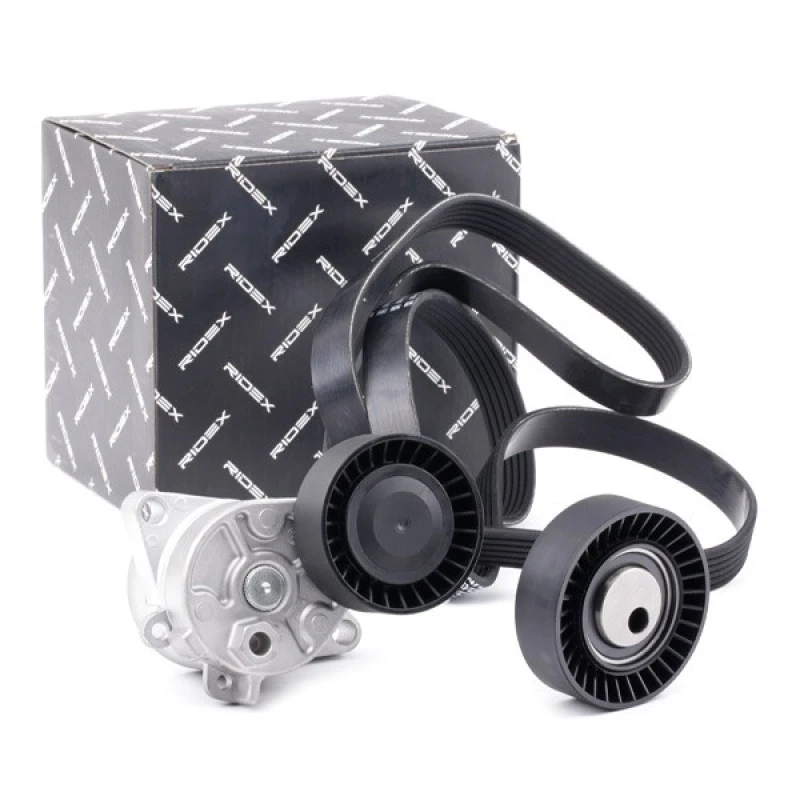 Image of RIDEX 542R0913 V-ribbed belt set V-Ribbed Belt Set (542)