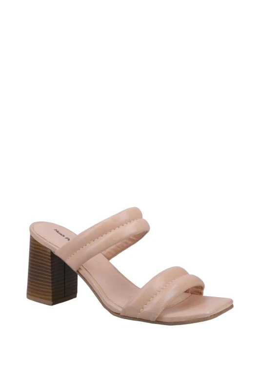 Image of Hush Puppies Womens 'Katie' Heeled Sandals in Light Pink Size: 8 Light Pink Female 8