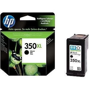 Image of HP 350XL Black Print Cartridge
