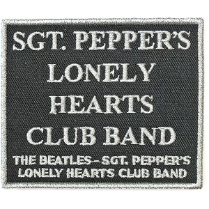 image of The Beatles - Sgt. Pepper's?.Black Standard Patch