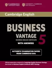 Image of Cambridge English Business 5 Vantage Student's Book with Answers