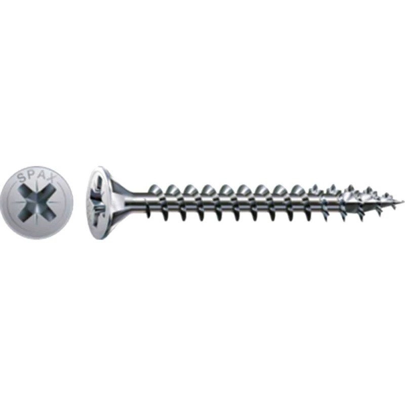 Image of Spax S Self Countersinking Pozi Wood Screws Wirox 1081010400353 Diameter: 4mm