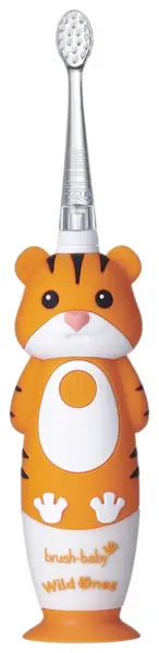 image of Brush Baby WildOnes Tiger Rechargeable Electric Toothbrush