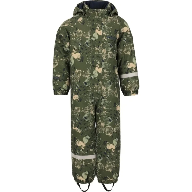 Image of Zigzag Children's hooded jumpsuit Zigzag Tower W-PRO 10000 Vert Unisex 6 ans Z213005-3048