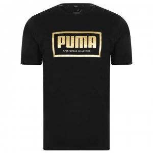 Puma Holiday T Shirt - Black