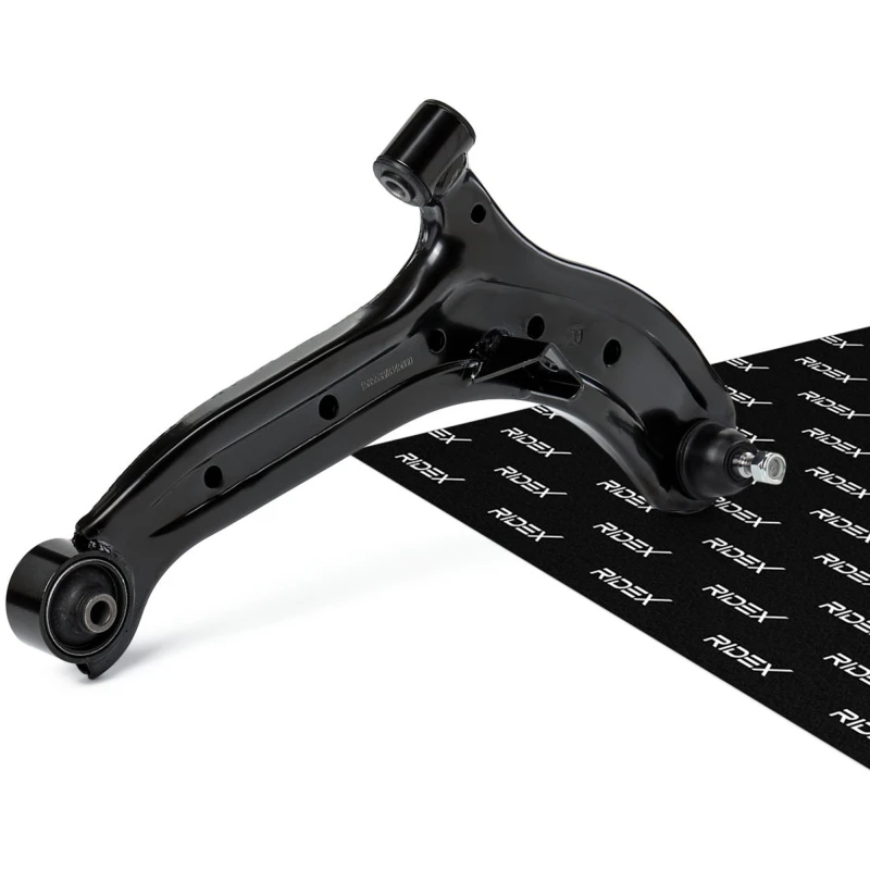 Image of RIDEX 273C0186 Suspension arm Control Arm, Sheet Steel, Front Axle Right Sheet Steel Track Control Arm (273)